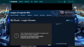 Video - Bit Rush - Login Screen | League of Legends Wiki | FANDOM ...