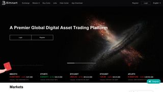 BitMart-A Premier Global Bitcoin, Ethereum and Tether Exchange and ...