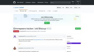 Gimmepeers tracker / old Bitsoup · Issue #333 · Jackett/Jackett ...