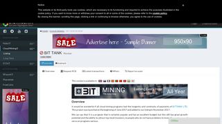 BIT TANK Review | Cloud Mining Monitor | DigitalGain