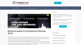 BitterStrawberry Ad Network Review (2018): compare CPM rates ...