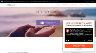 BitTorrent - Remote