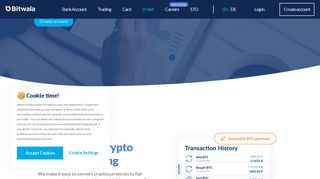 A bitcoin wallet and a bank account in one place - Bitwala