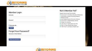 Login | Bitcoins Wealth Club