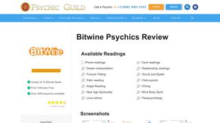 Bitwine Psychics Review for 2019 | Legitimate Readers or a Scam?