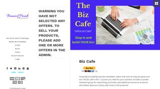 The Biz Cafe - Bonnie Frank