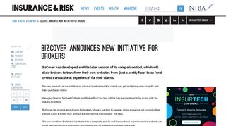 BizCover announces new initiative for brokers - Insurance & Risk ...