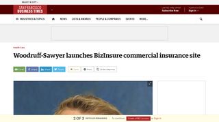 Woodruff-Sawyer launches BizInsure commercial insurance site - San ...