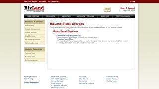 BizLand E-Mail Services