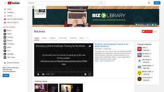 BizLibrary - YouTube