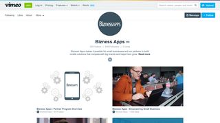 Bizness Apps on Vimeo