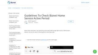 Guidelines To Check Biznet Home Service Active Period – Biznet