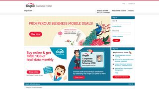 Singtel Business Portal
