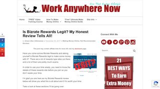 Is Bizrate Rewards Legit? My Honest Review Tells All! | Work ...