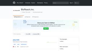 BizReach,Inc. · GitHub