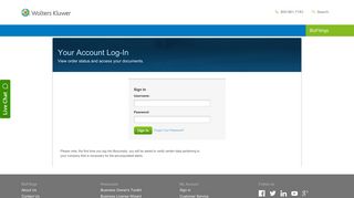 BizFilings - Account Log-In | BizFilings