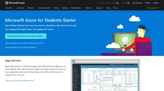 DreamSpark for Students | Microsoft Azure