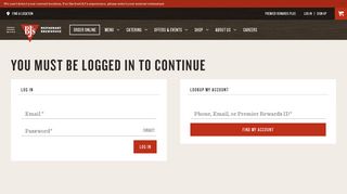 Get on the waitlist! - Login | BJ's Restaurants and Brewhouse