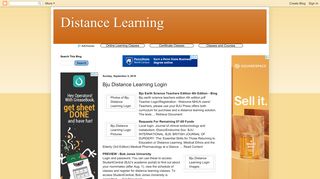 Distance Learning: Bju Distance Learning Login