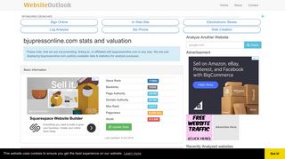 Bjupressonline : Website stats and valuation
