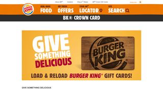 BK ® Crown Gift Cards - Burger King