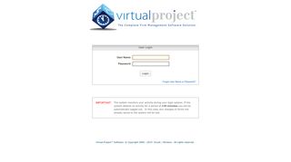 Virtual Project Login