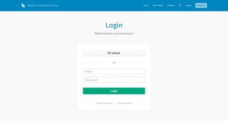 Login — BlaBlaCar Developer
