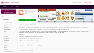 Blaast Messenger for Java - Opera Mobile Store