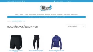 BLACK/BLACK/BLACK - 011 Archives - John Buckley Sports