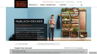 Create Your Account | MyBLACK+DECKER | BLACK+DECKER