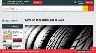BlackCircles.com Discount Tyres| Boundless by CSMA