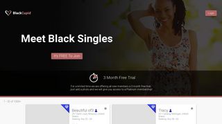 Meet Black Singles - BlackCupid.com
