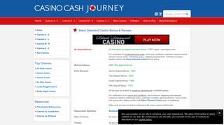 Black Diamond Casino | $25 Free No Deposit Bonus | Casino Review
