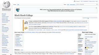 Black Hawk College - Wikipedia