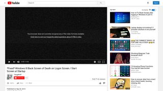 *Fixed* Windows 8 Black Screen of Death on Logon Screen / Start ...