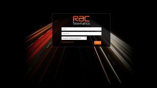 Login | RAC Telematics