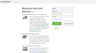 Blackbaud Merchant Services