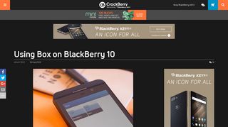 Using Box on BlackBerry 10 | CrackBerry.com