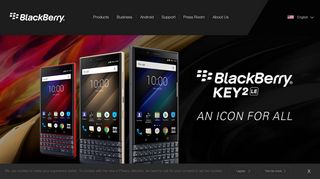 BlackBerry Mobile Official Website