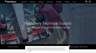 BlackBerry Support - Enterprise Apps - BlackBerry Technical Support