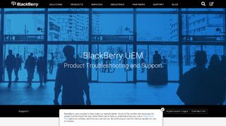 Enterprise Mobility Management (EMM) - BlackBerry