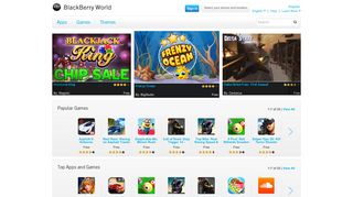 BlackBerry World: Free & Paid BlackBerry Apps for Smartphones ...