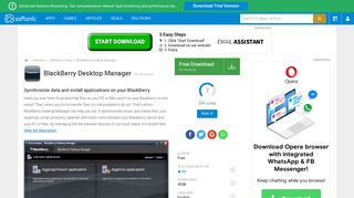 BlackBerry Desktop Manager - Download