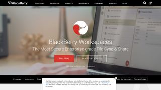 EFSS, Doc Security, File Share – BlackBerry Workspaces (WatchDox)
