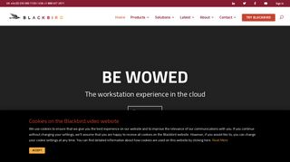 Blackbird - The workstation experience in the cloud