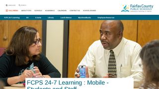 FCPS 24-7 Learning : Mobile - Students and Staff | Fairfax County ...