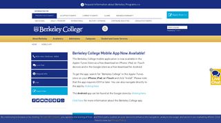 Berkeley College Mobile App | Undergraduate & Online Colleges ...