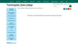 Blackboard Grade Center - Farmingdale State College