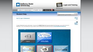 ISU Blackboard Tutorial : Student - Indiana State University