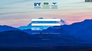 UAF Blackboard - University of Alaska System